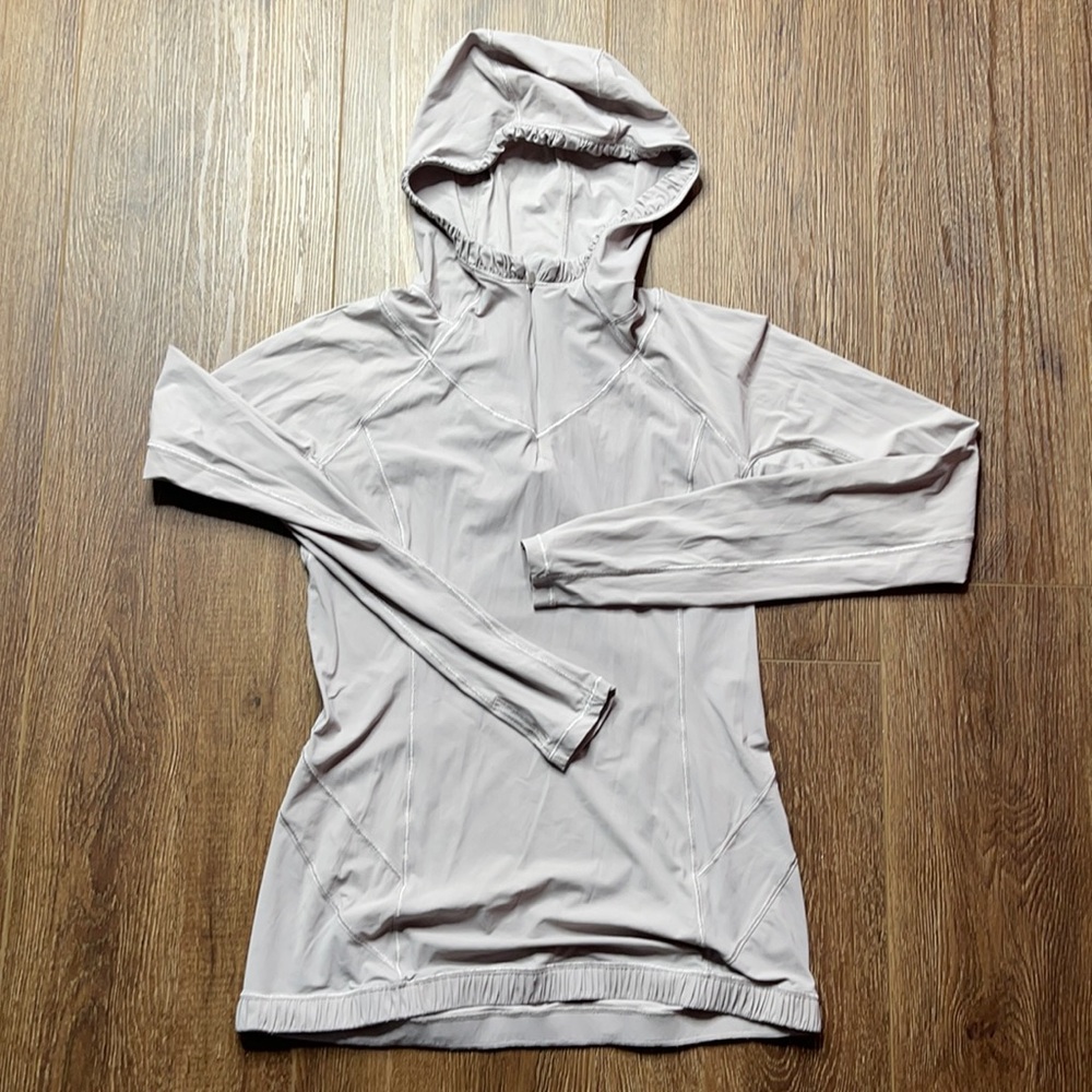 Lululemon Lightweight Pullover Hoodie half zip Size 6